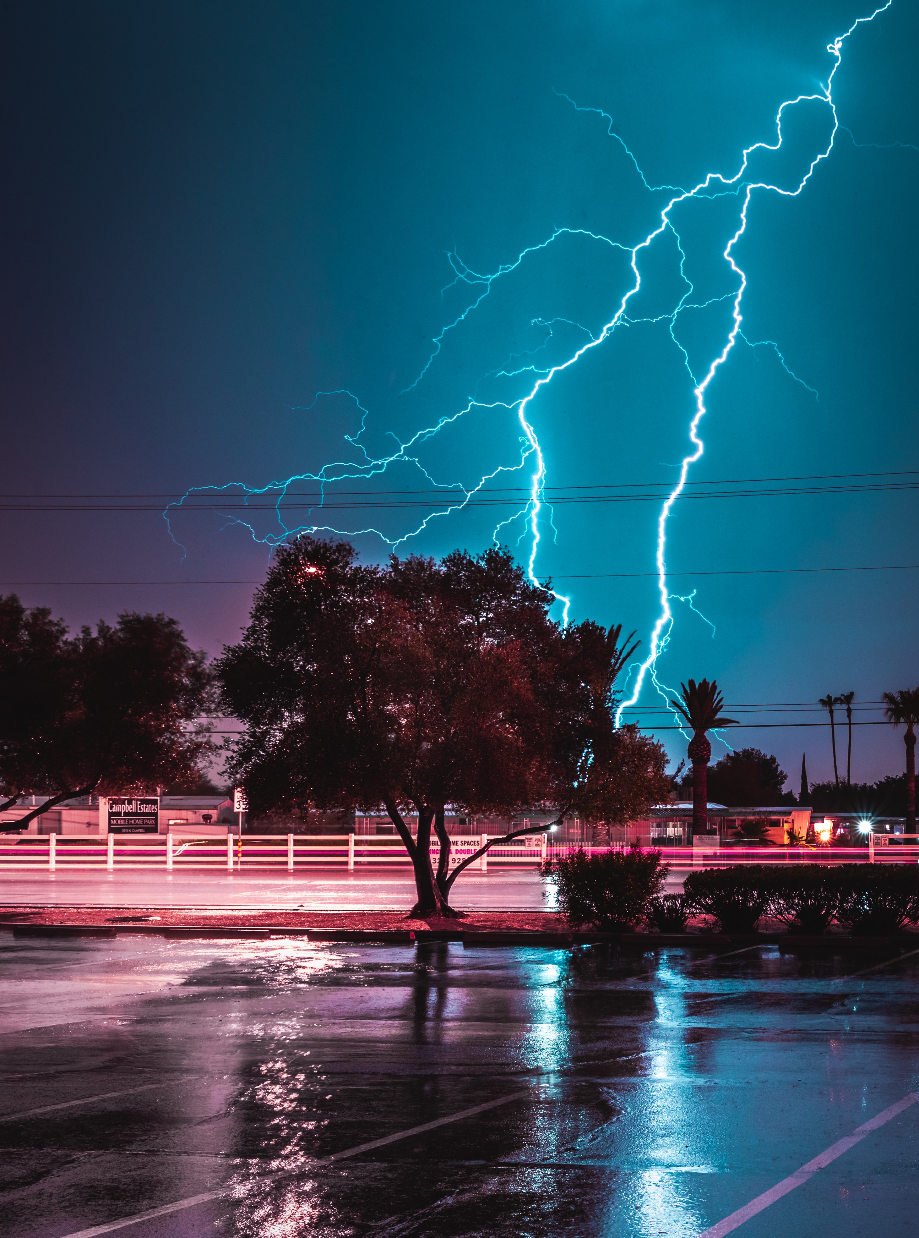 Lightning protection systems in high lightning density areas